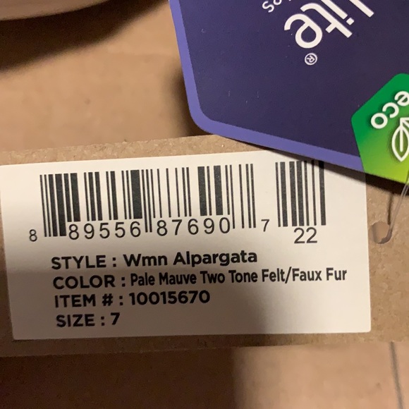 Toms pink faux fur cloud bound alpargata - Picture 4 of 6